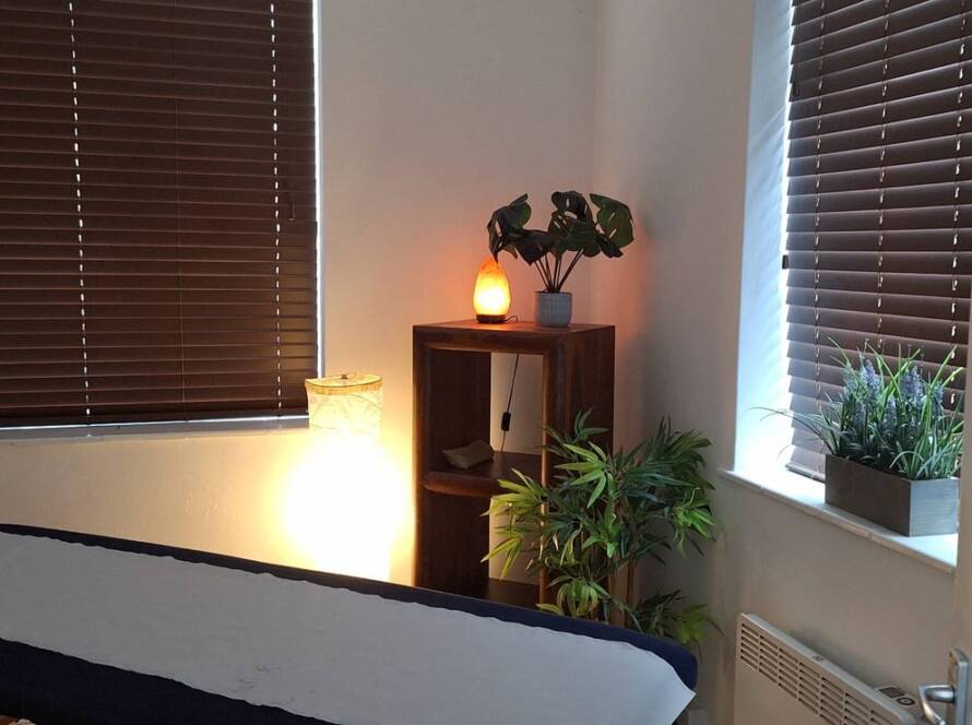 Camberley therapy room couch