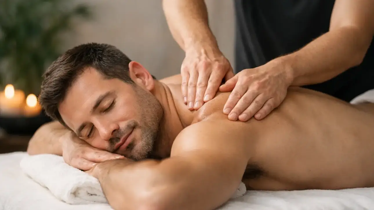 Stress Relief Massage for Men That Feels Safe