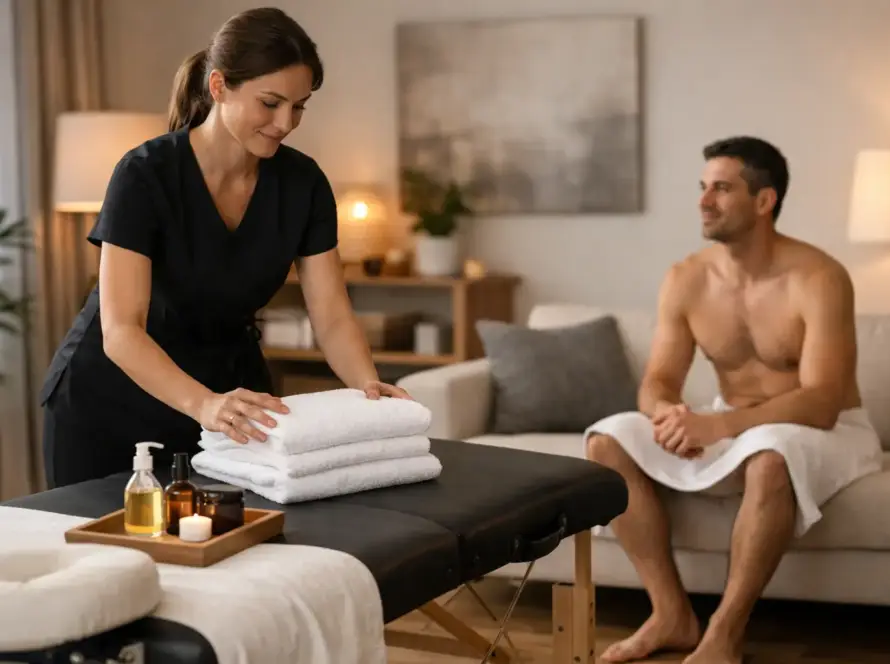 Home Visit Massage for Men: What to Expect