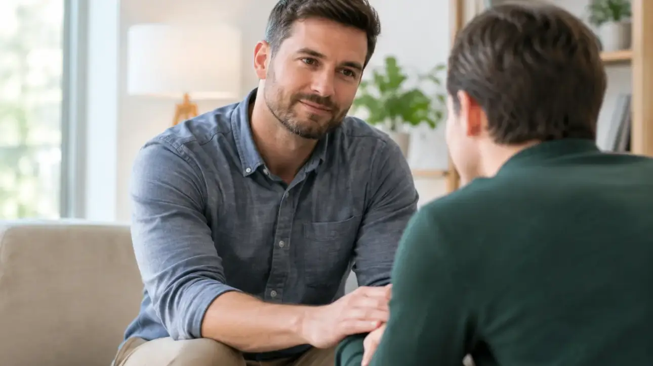 Male Therapist for Soft Touch, Comfort and Calm