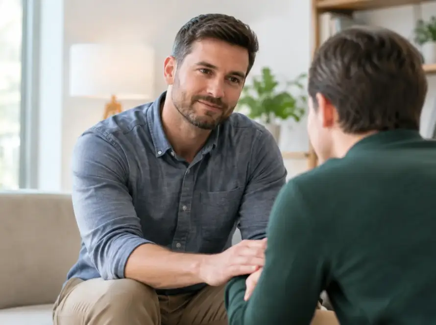 Male Therapist for Soft Touch, Comfort and Calm