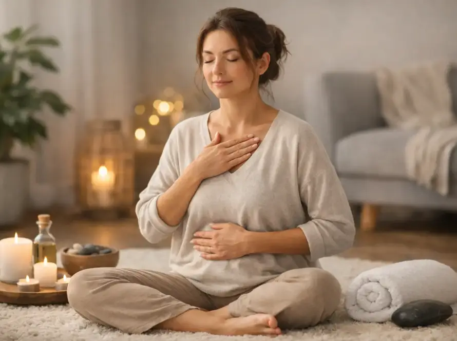 Massage Aftercare for Emotional Grounding at Home