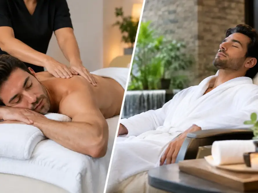 Private Massage vs Spa Treatment for Men