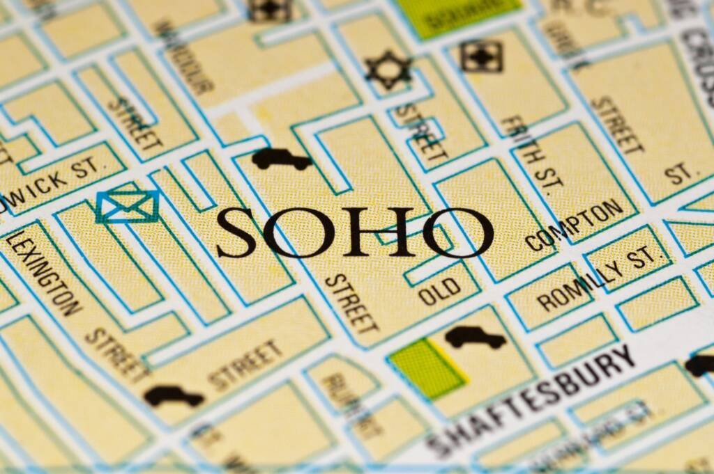 Soho map